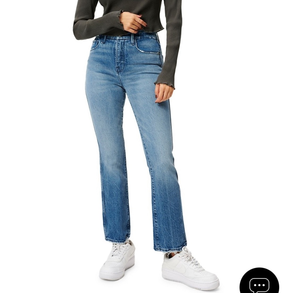 Good Curve Straight-Leg Jeans - Indigo